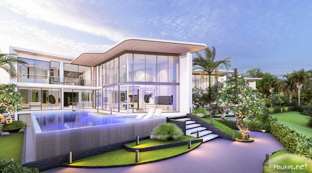 For Sales : Kathu, Luxurious and modern pool villa, 5 bedrooms 7 bathrooms