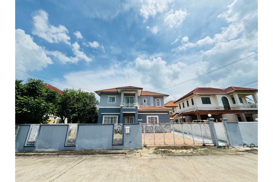 ขายบ้านเดี่ยวมือสอง เขตหนองจอก กรุงเทพฯ  โครงการ เค.ซี.กรีนวิลล์ หนองจอก