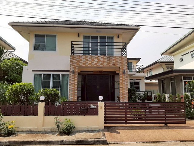 บ้านเดี่ยวให้เช่า 3 ห้องนอน 3 ห้องน้ำ หมู่บ้านบุญฟ้าแกรนโฮม 1 สารภี เชียงใหม่