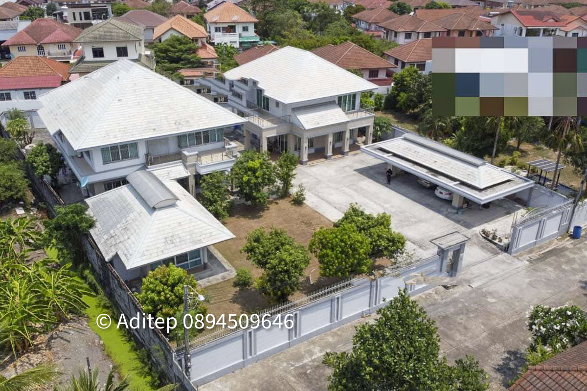 ขายคฤหาสน์หรู 418 ตร.วา 9 ห้องนอน 9 ห้องน้ำ 5 ที่จอดรถ หมู่บ้านเพชรเกษม 3 ซอยเพชรเกษม 94 – ทำเลศักยภาพ ถนนพุทธมณฑลสาย 2