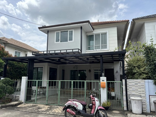 ขายบ้านเดี่ยว 2 ชั้นหลังมุม 3 ห้องนอน โครงการไพรเวท พาร์ค ชวนชื่น ซิตี้ เป็นซอยทะลุ รามอินทรา 65 และ คู้บอน27 พร้อมเข้าอยู่