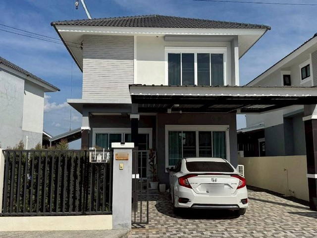ให้เช่าบ้านเดี่ยว 2 ชั้น  บ้านสวย เฟอร์ครบ โครงการ รุ่งธนา7 สันทราย